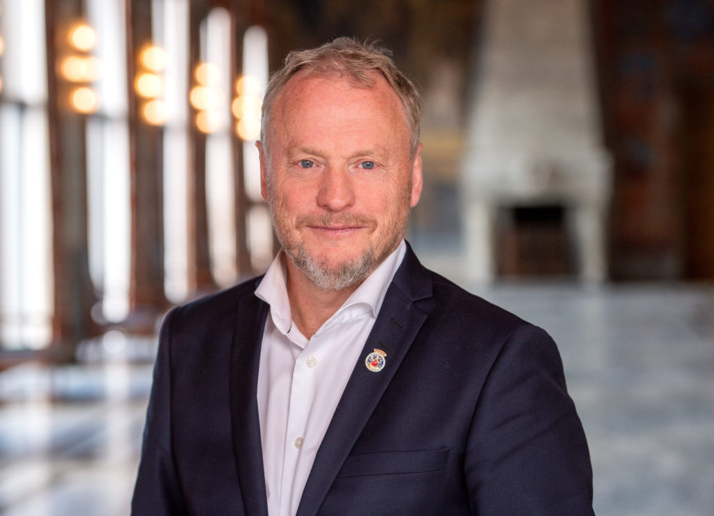 Raymond Johansen, Byrådsleder Oslo kommune styrelder Osloregionen Foto: Sturlason